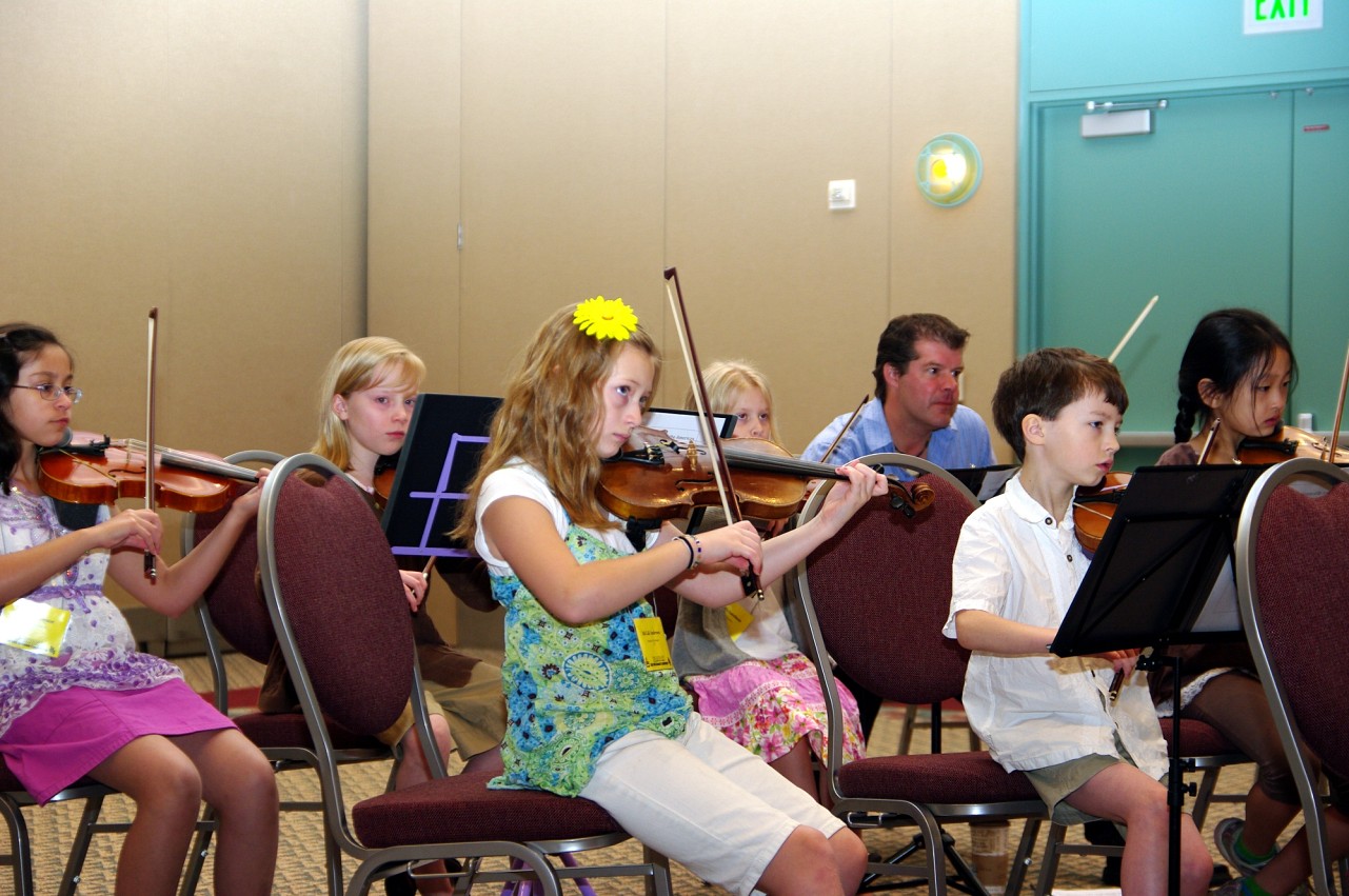 SYOA rehearsal at the 2010 Conference