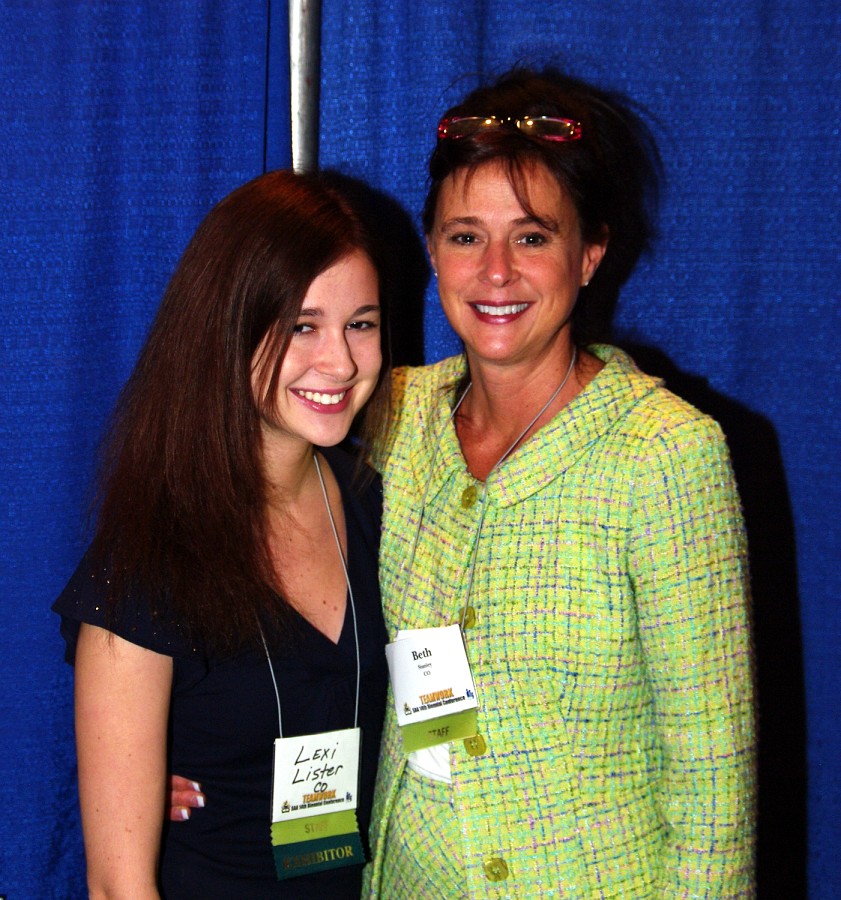 Alexa Lister and Beth Stanley, SAA Staff, at the 2010 Conference