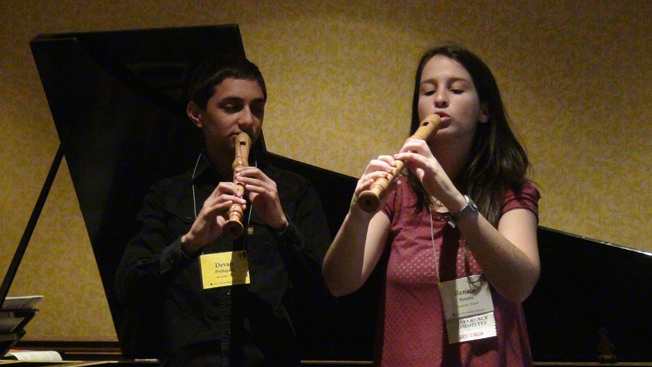 Recorder Masterclass 2012 Conference