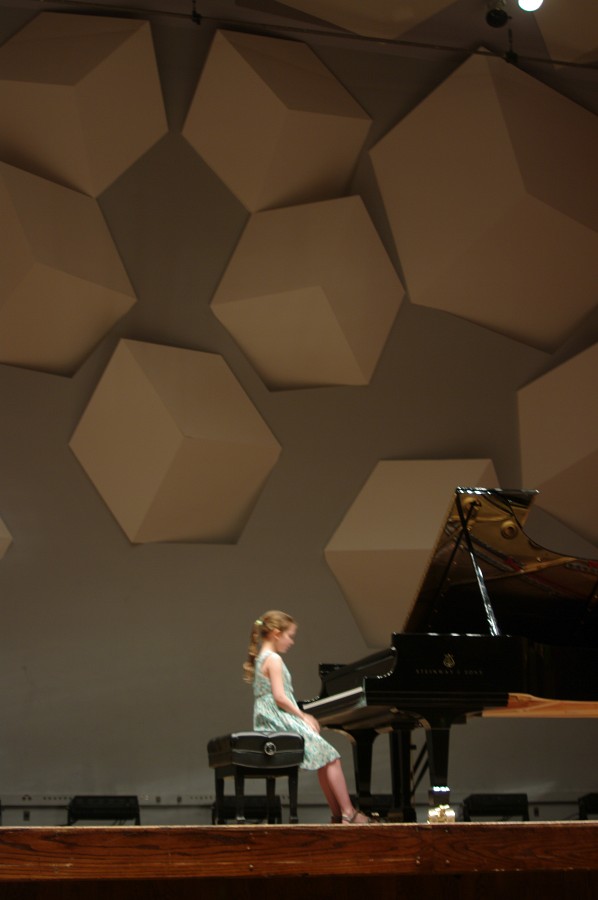 Ida Beckett performs in the Kaleidoscope Concert