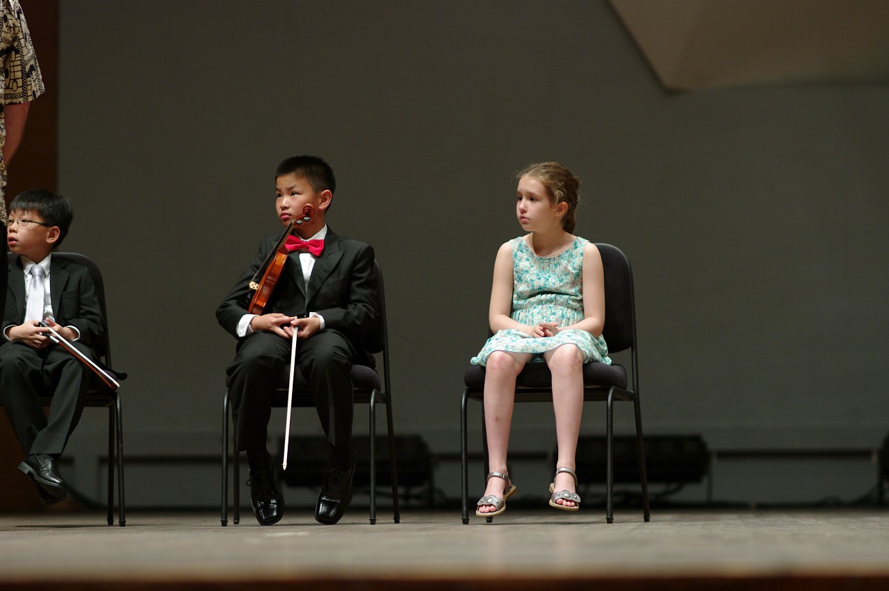 William Tan, Matthew Ho, and Ida Beckett in the Kaleidoscope Concert