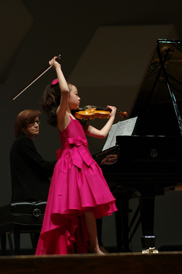 Yesong Sophie Lee performs in the Kaleidoscope Concert