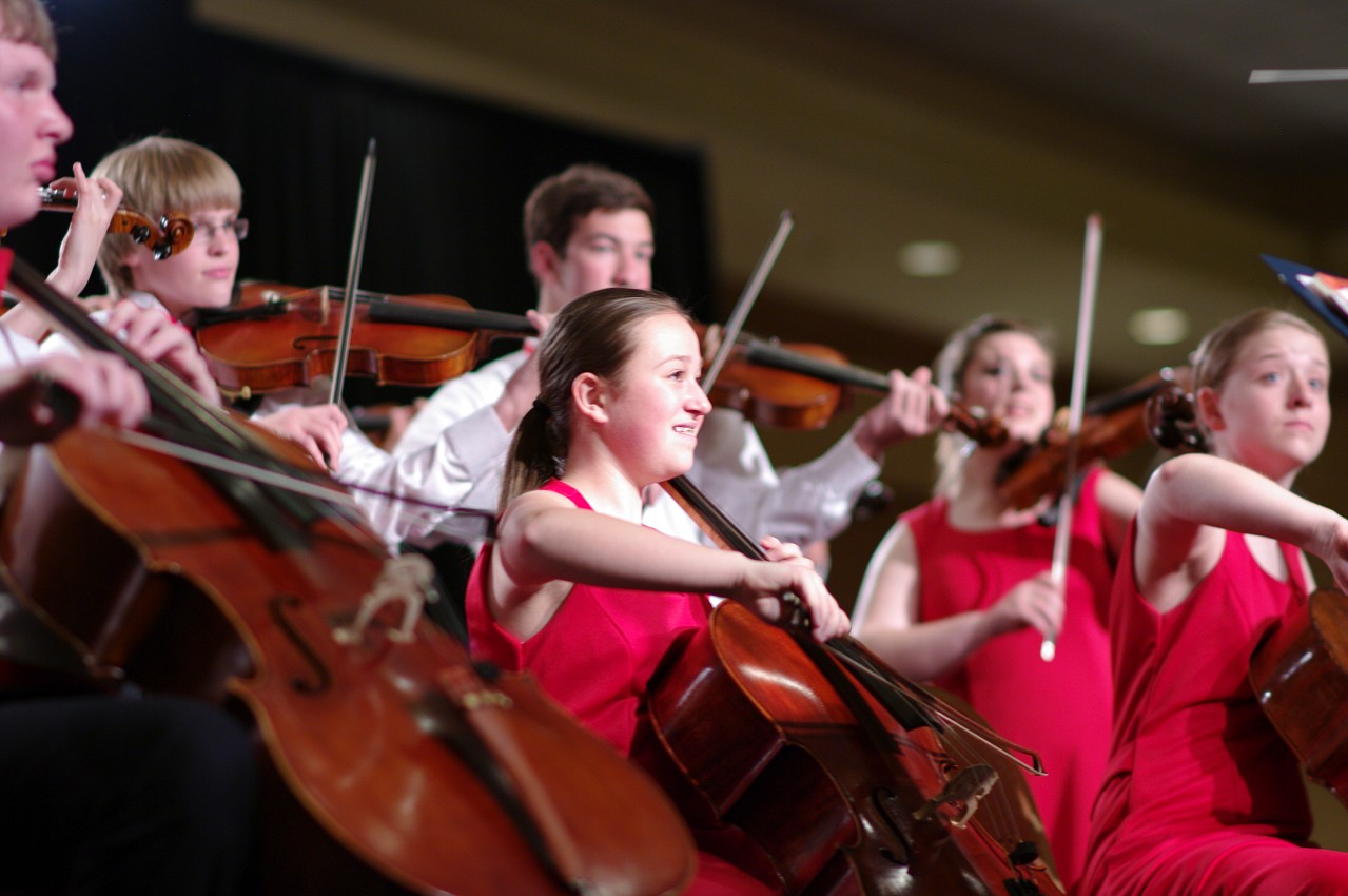 Buffalo Suzuki Strings Friendship Touring Ensemble performs in the International Ensembles Concert