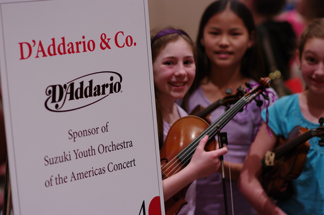 D’Addario & Co. sponsored the 2012 SYOA concert