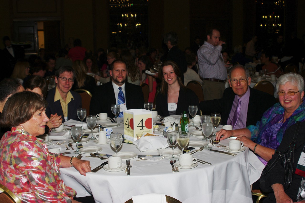 Canadians Pierre Gagnon, Jesse Dietschi, Kate Einarson, Don Jones, Dorothy Jones at the 2012 Conference