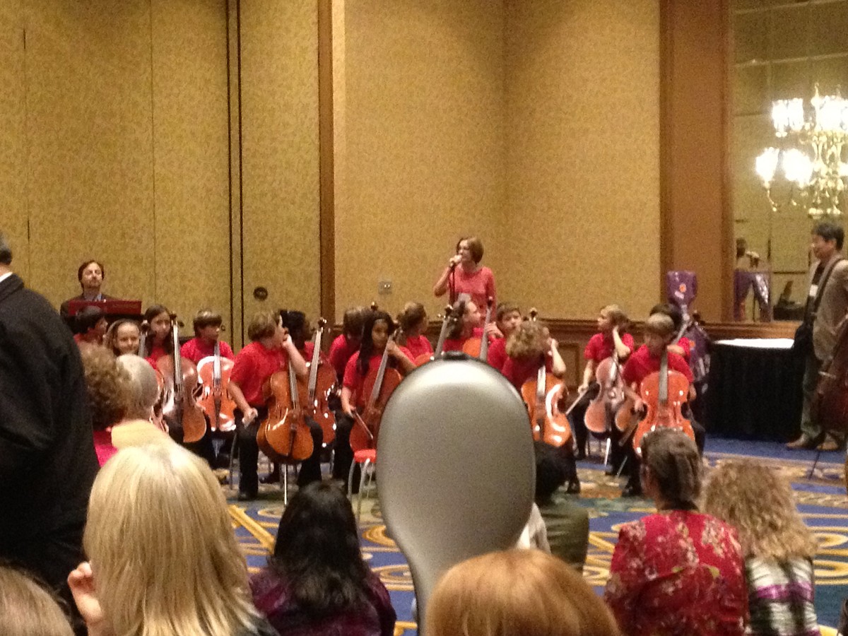 Parker Elementary Suzuki Strings performs at the 2012 Conference