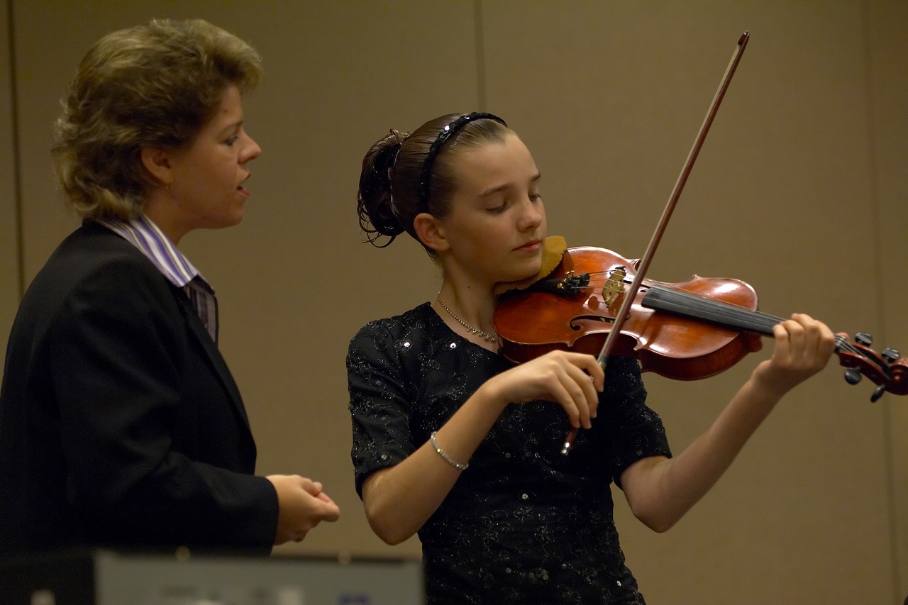 Viola masterclass with Susan Dubois at the 2006 SAA Conference