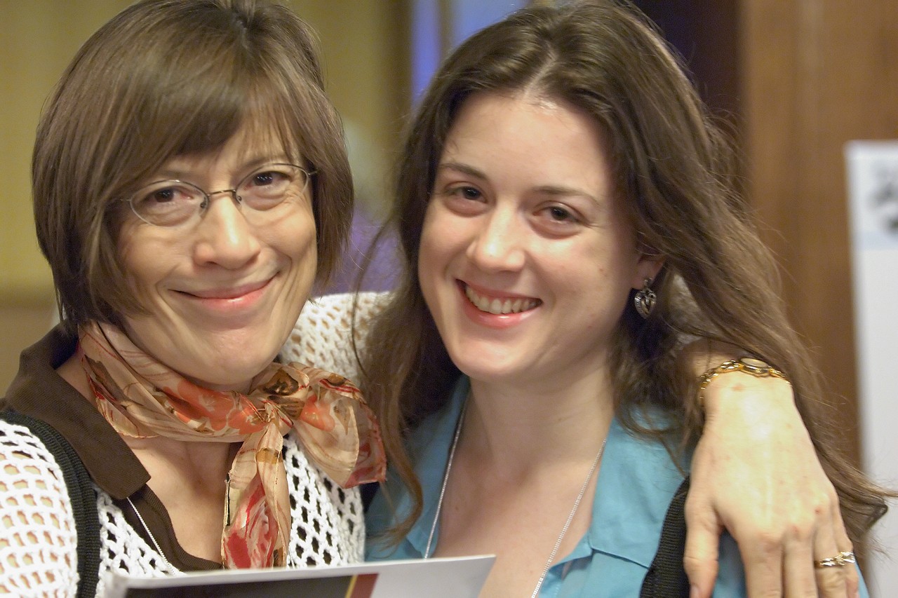 Pam and Carla Brasch at the 2006 SAA Conference