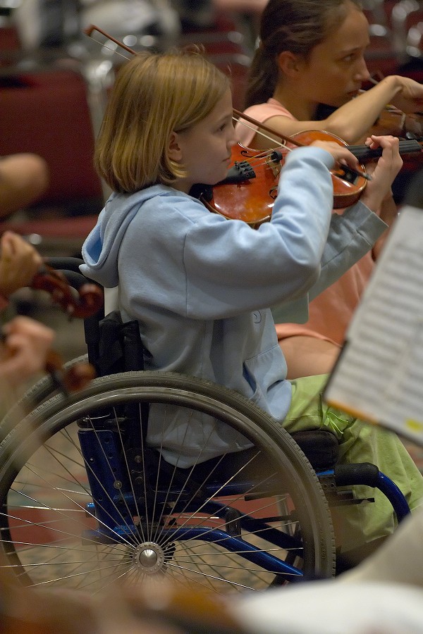 SYOA rehearsal at the 2006 SAA Conference