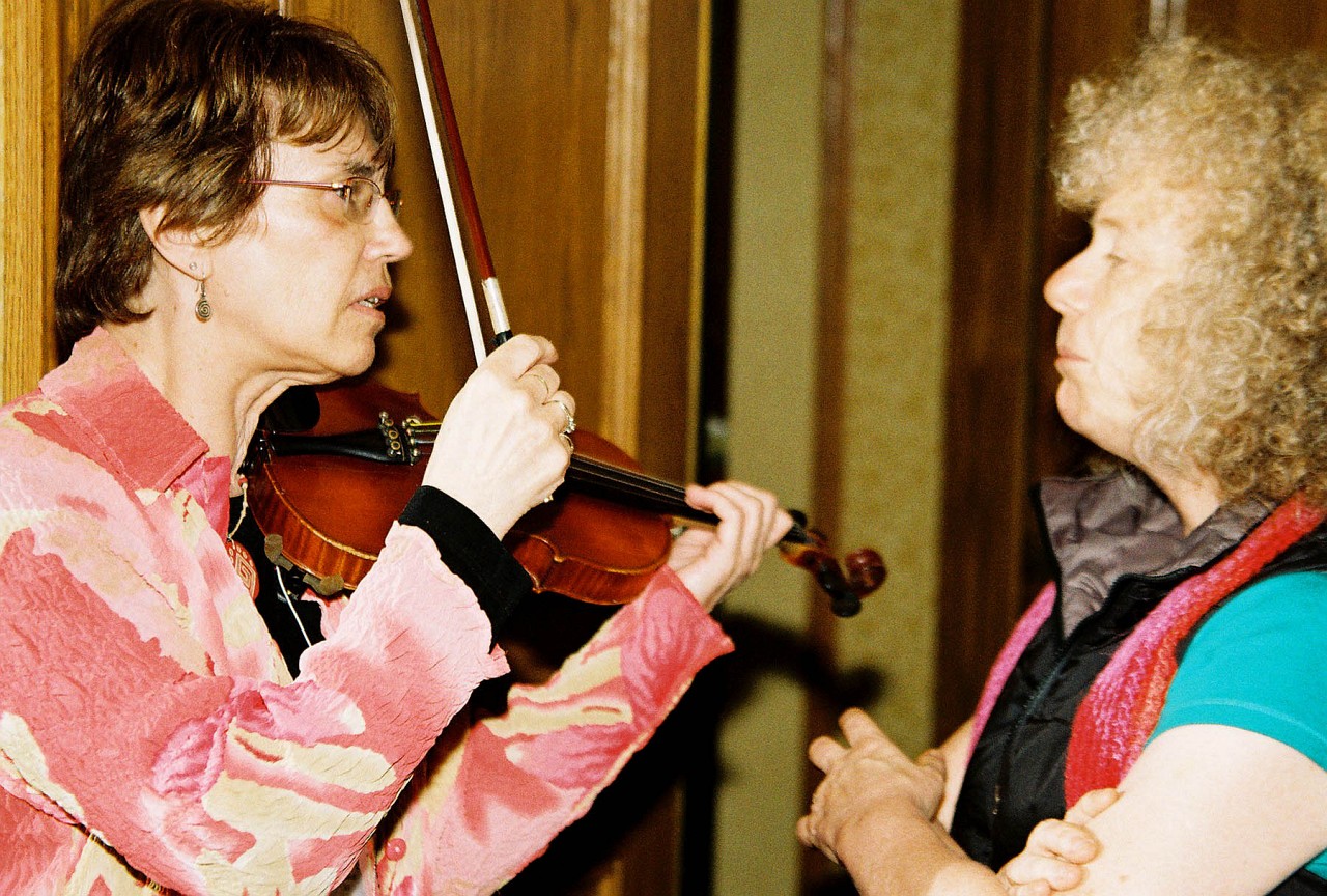 Nancy Lokken and Caroline Fraser