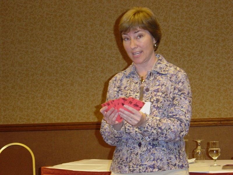 Bridget Jankowski speaks at the 2008 SAA Conference