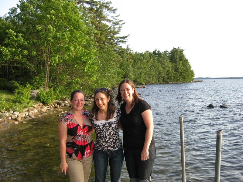 By the lake at New England Suzuki Institute