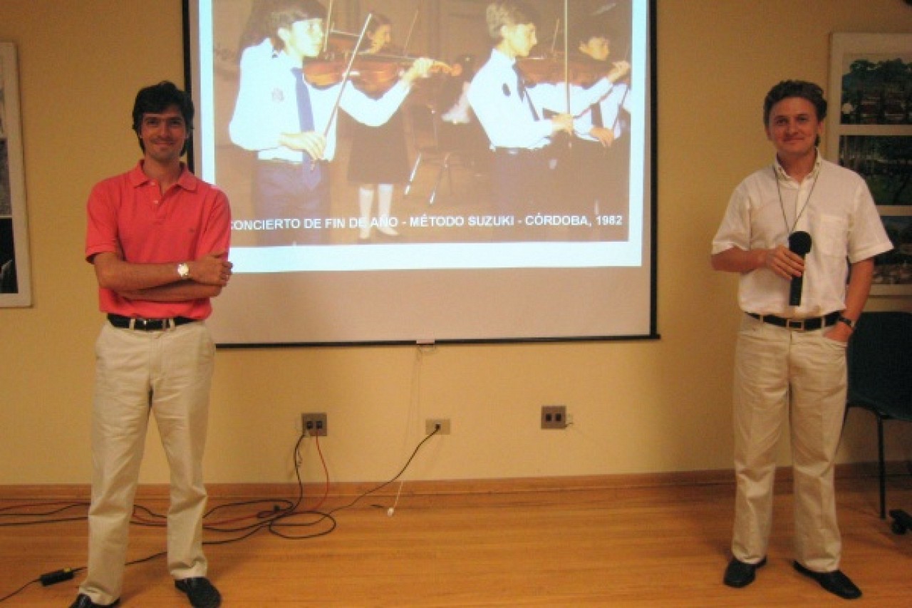 Teacher Trainers Eduardo Ludueña and Fernando Piñero