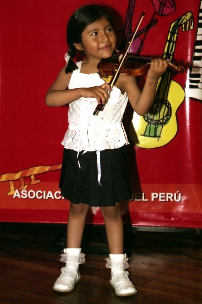 young violinist