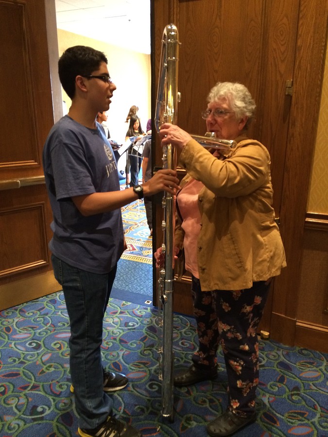 Contra bass flute