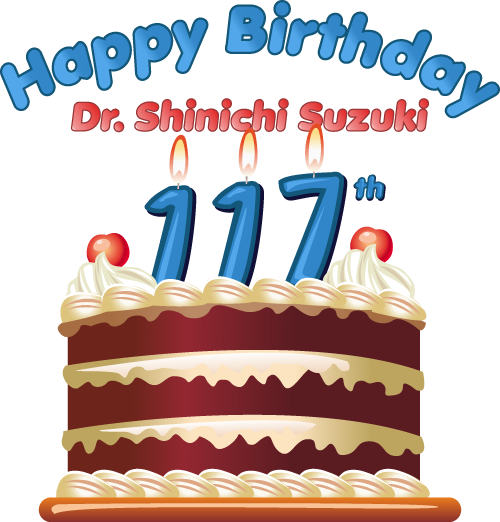 Dr. Suzuki Birthday Cake