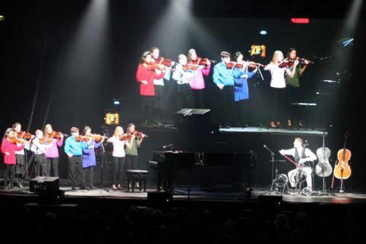 Suzuki Strings Cedar City with Piano Guys