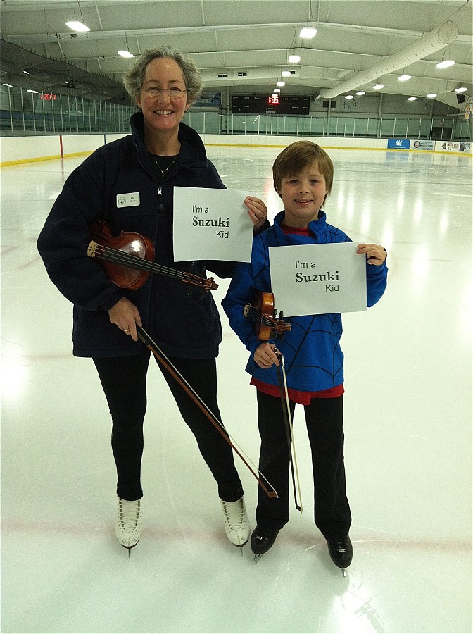 Me and Ilya on the ice