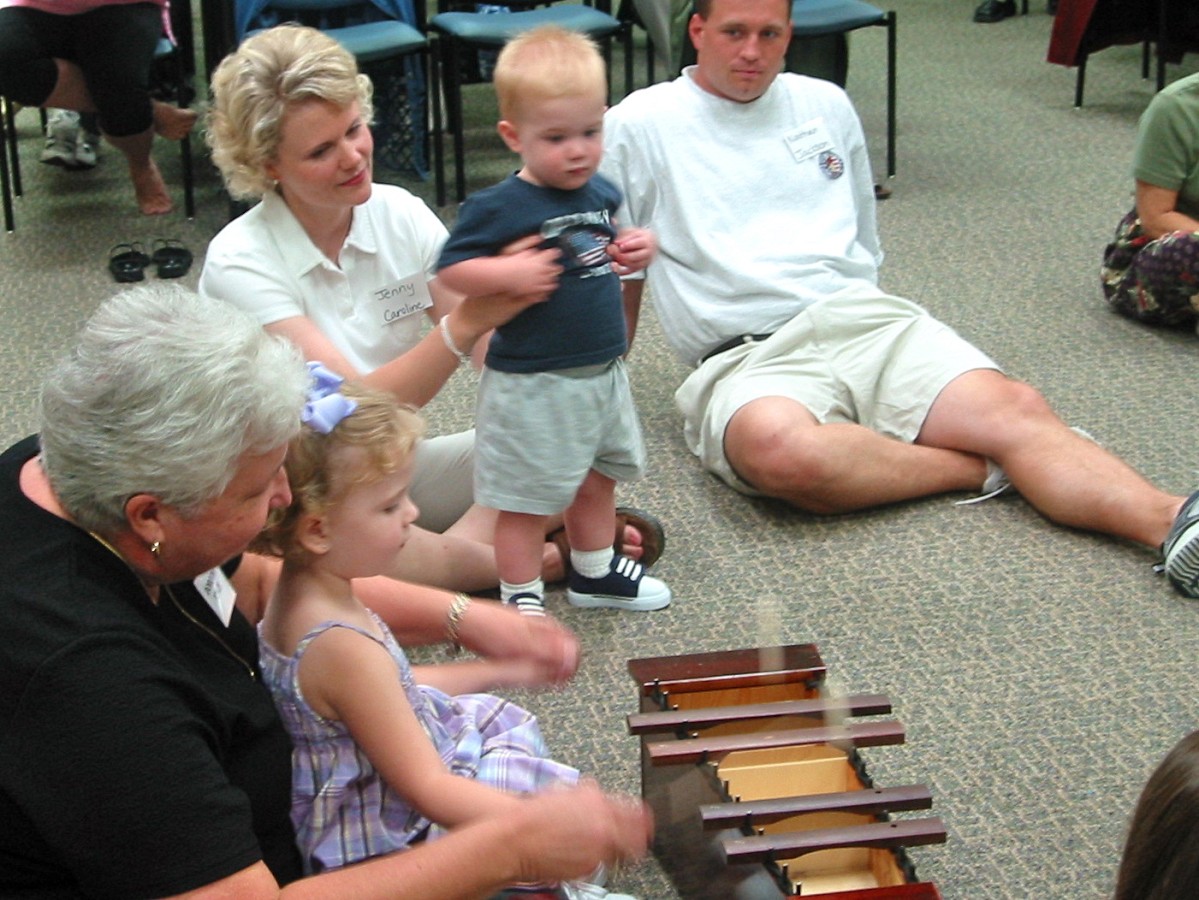 Early Childhood Education baby class with Dorothy Jones