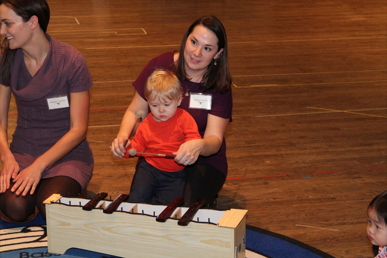 Suzuki Early Childhood Education Baby Class in Austin, TX, January 2012