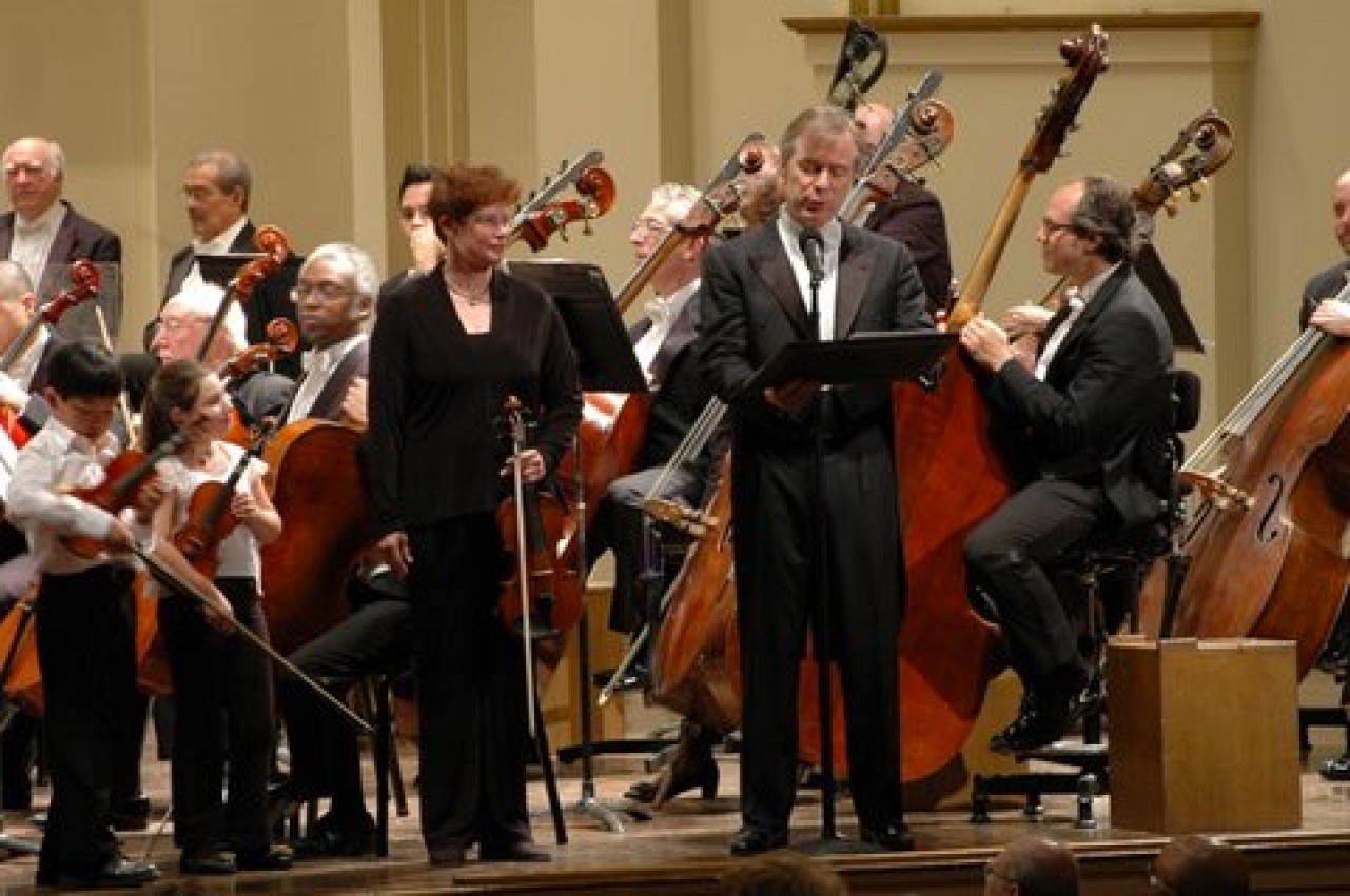 Shenandoah Valley students perform with the St. Louis Symphony Orchestra