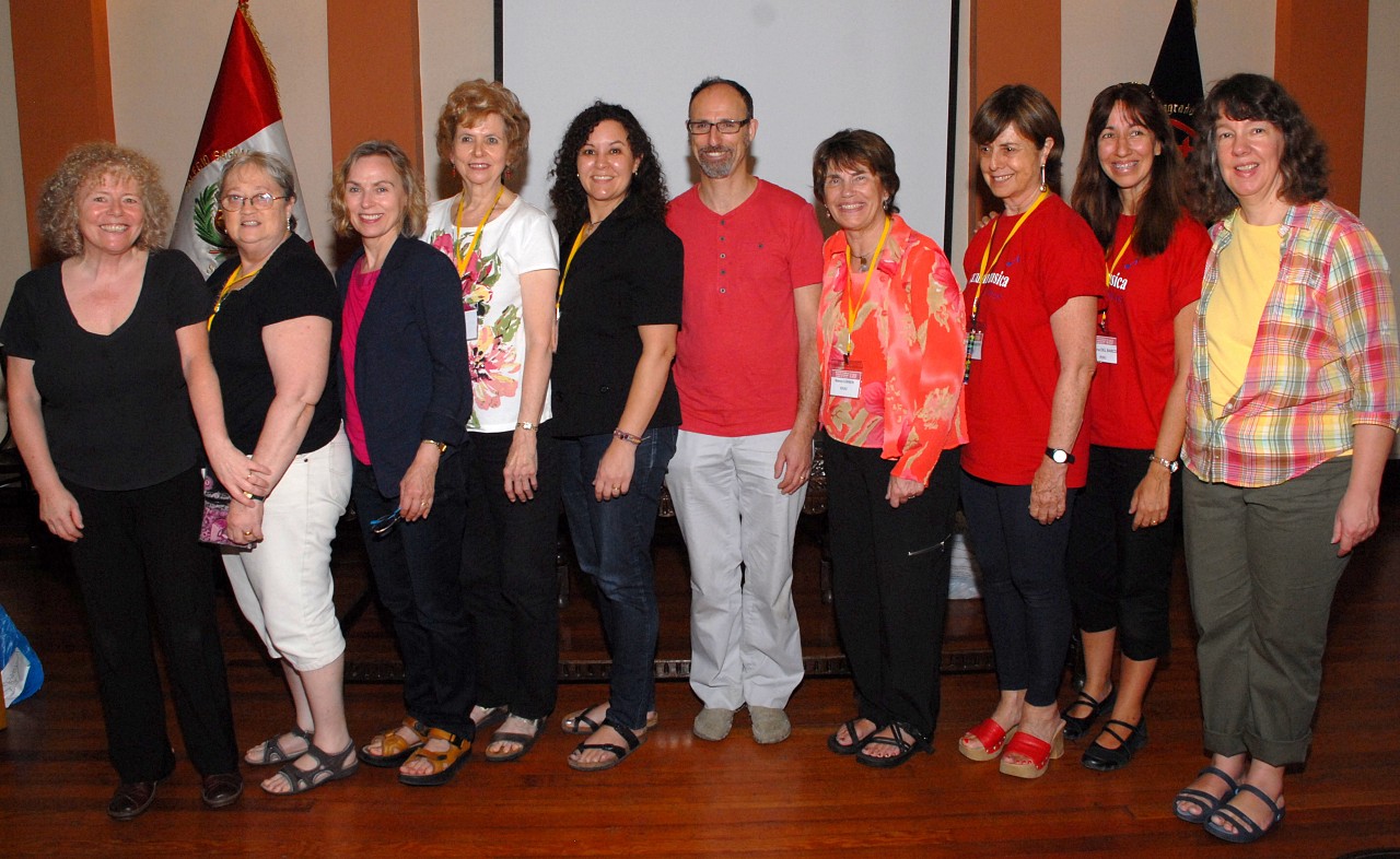 Festival faculty from Chile, Mexico, Bolivia, Peru, USA, and Canada