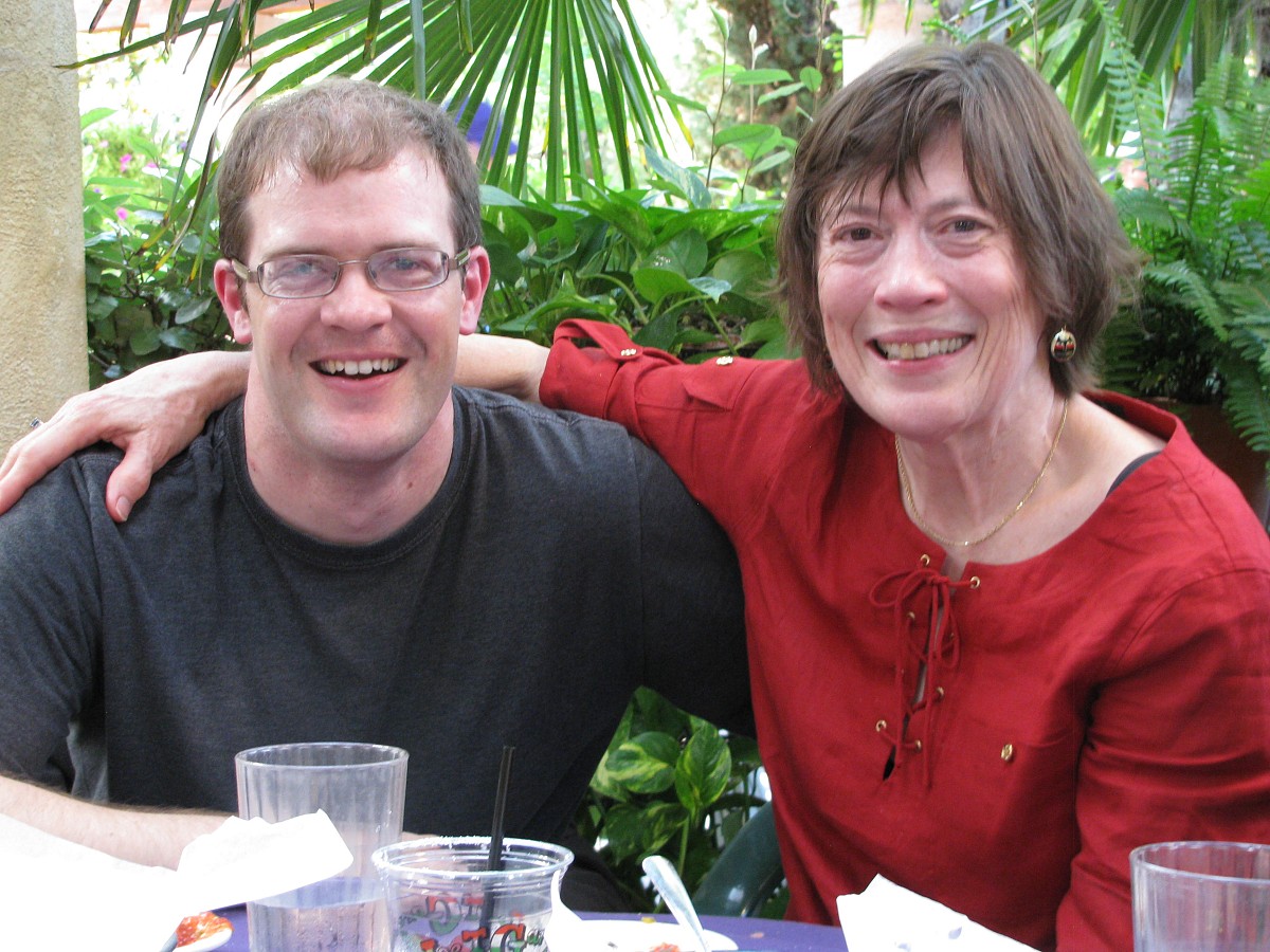 Pam Brasch and son at the 2011 Leadership Retreat