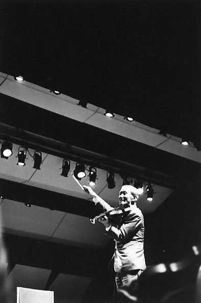 Dr. Shinichi Suzuki in Amherst in 1981