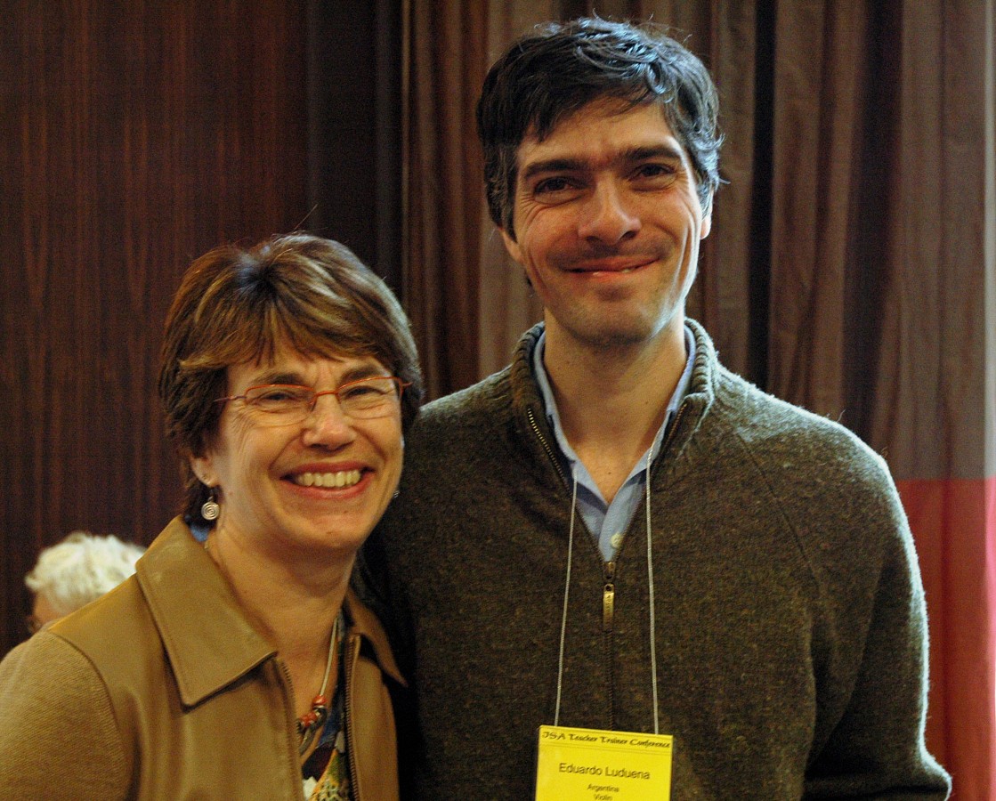 Nancy Lokken and Eduardo Ludueña