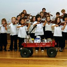 Longmont Suzuki Strings Play for Peace  Pennies for Peace