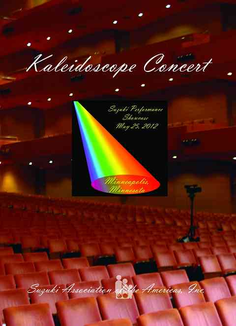 Kaleidoscope Concert Digital Download