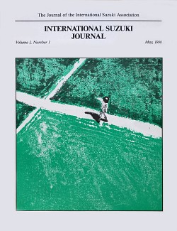 ISA Journal Volume 1, Issue 1