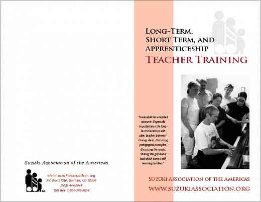 Long-Term (University) Training Brochure