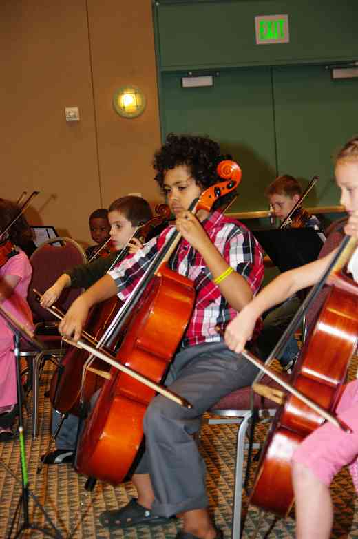 SYOA rehearsal at the 2010 Conference