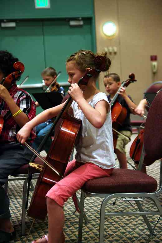 SYOA rehearsal at the 2010 Conference