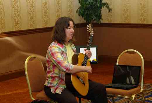 MaryLou Roberts gives a session at the 2010 Conference