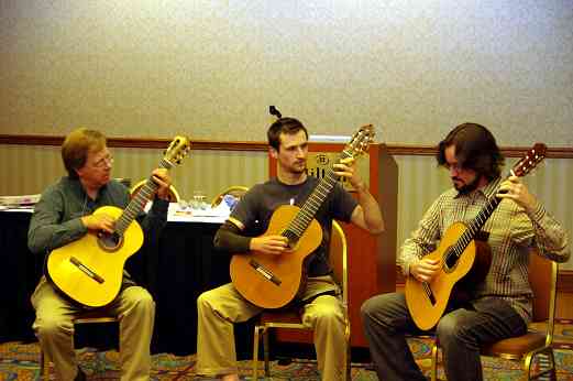 Guitar session at the 2010 Conference