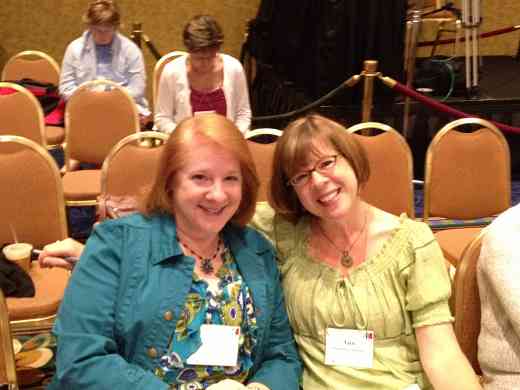 Ann Montzka-Smelser and friend at the 2012 conference