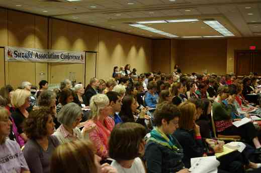 A full house for Nancy Lokken and Gail Johansen’s session