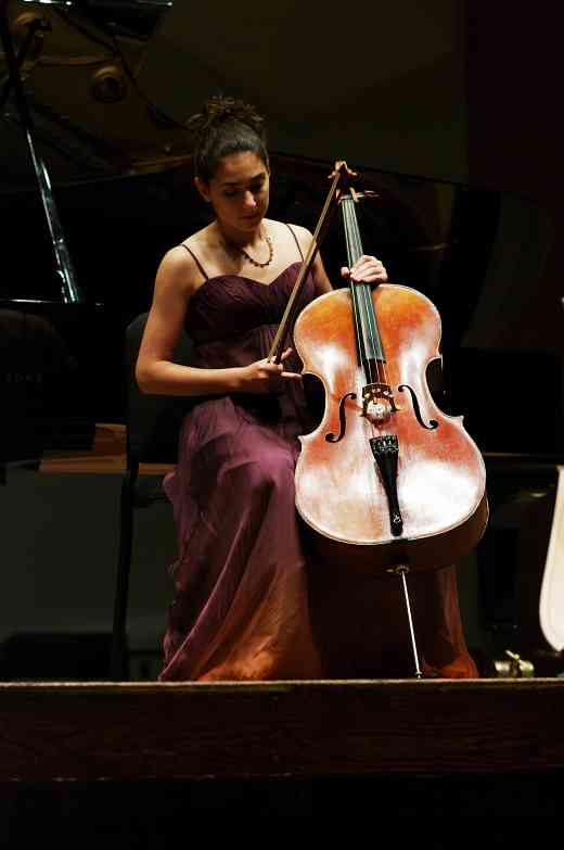 Lucie Ticho performs in the Kaleidoscope Concert