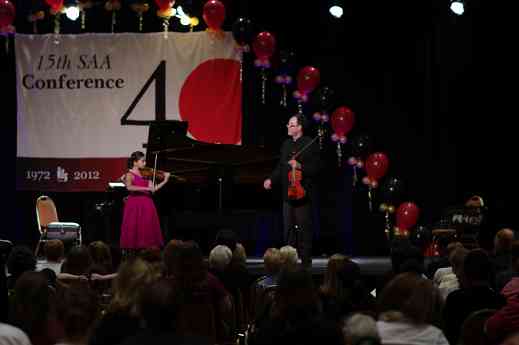 Violin master class with Brian Lewis