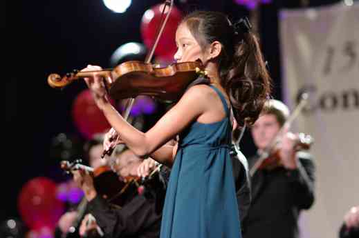 Harpeth Suzuki Strings performs in the International Ensembles Concert