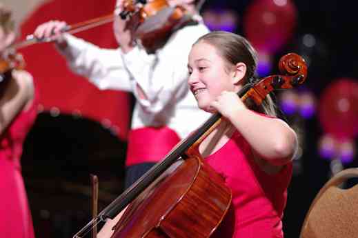 Buffalo Suzuki Strings Friendship Touring Ensemble performs in the International Ensembles Concert