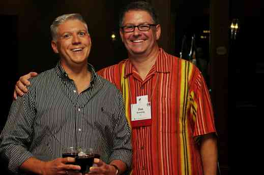 Ed Kreitman and Dan Browning at the 2012 conference