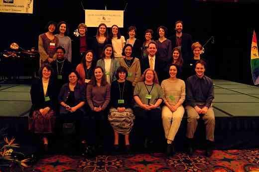 Cleveland Institute of Music graduates at the 2002 SAA Conference