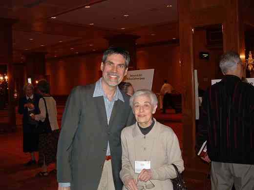 Allen Lieb and Louis Behrend at the 2004 SAA Conference