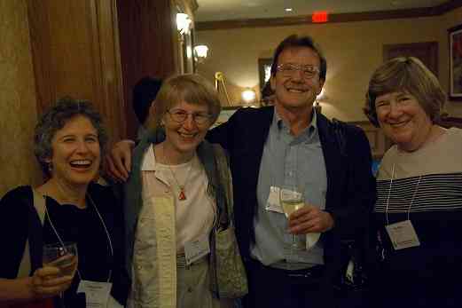 Francoise Pierredon, Joan Krzywicki, Bruce Anderson, and Marilyn Montzka at the 2006 SAA Conference