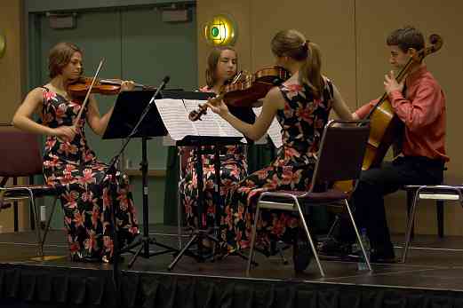 Quartetto Polare in the chamber ensemble masterclass at the 2006 SAA Conference