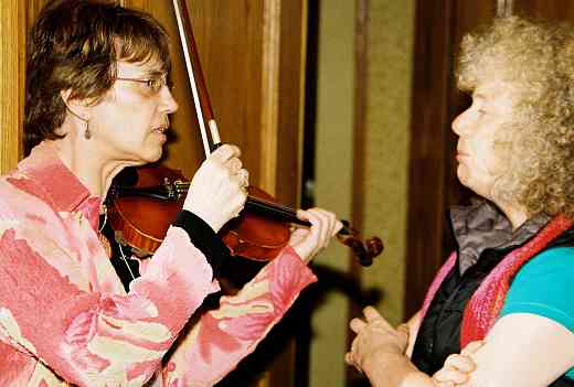 Nancy Lokken and Caroline Fraser