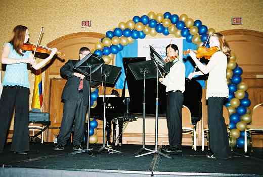 String Quartet masterclass.